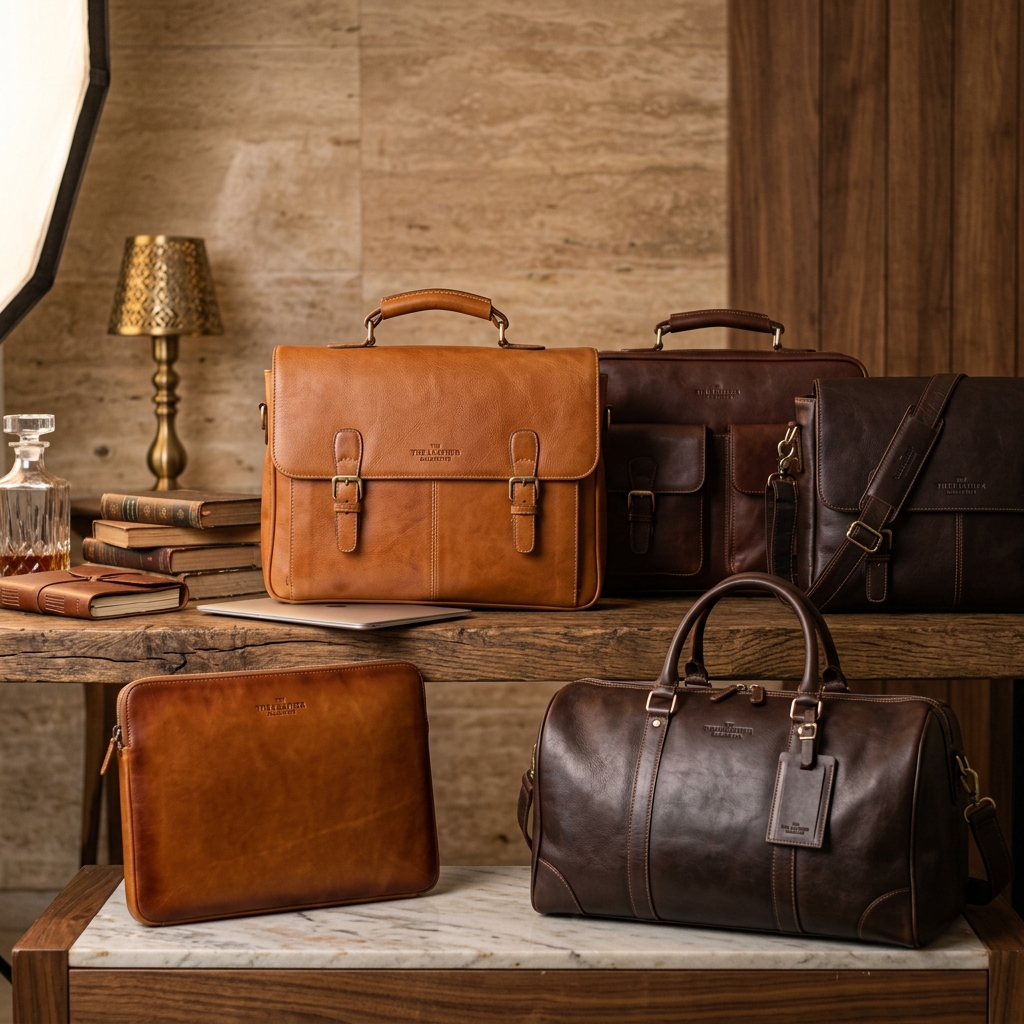 Premium Leather Laptop Bags