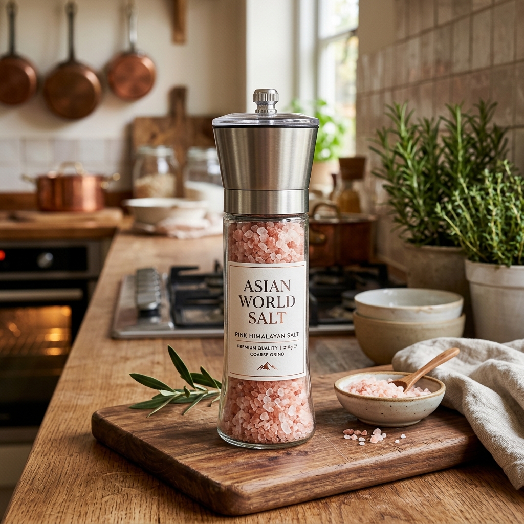 Asian World Salt - Coarse Grinder
