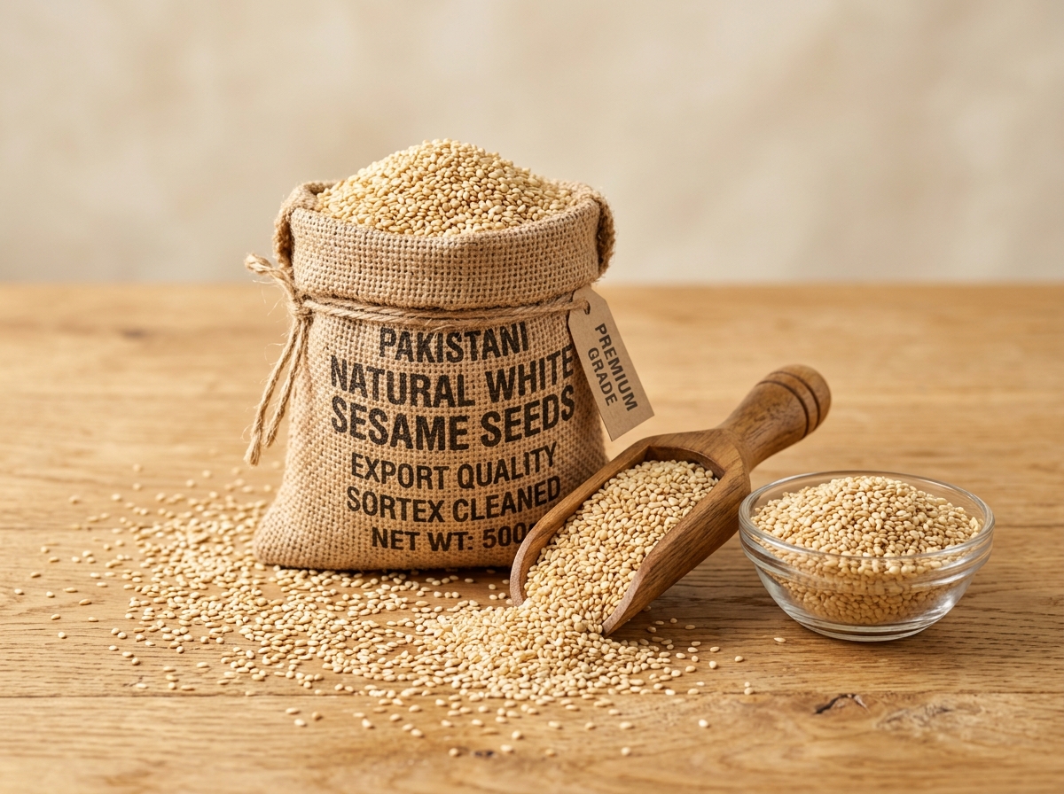 Pakistani Natural White Sesame Seeds